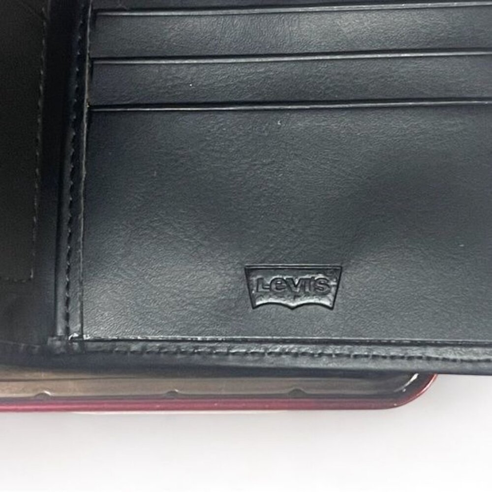 LEVI'S Men's Black Wallet Style 31LP220109 - Picture 7 of 9
